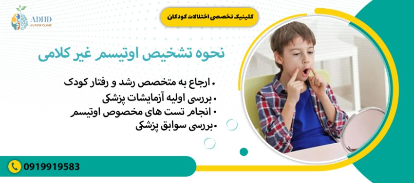 نحوه تشخیص اوتیسم غیر کلامی